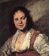 Frans Hals Gypsy Girl France oil painting artist